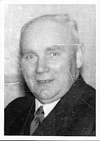 Eine Schwarz-Weiß-Fotografie des ersten Geschäftsführers der Firma FOOKE – Herr Heinrich Fooke.